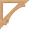 Ekena Millwork Imperial Traditional Smooth Bracket w/ Offset Brace, Western Red Cedar, 5 1/2"W x 36"D x 36"H BKT0604X36X36IMP01SWR - alternate 2